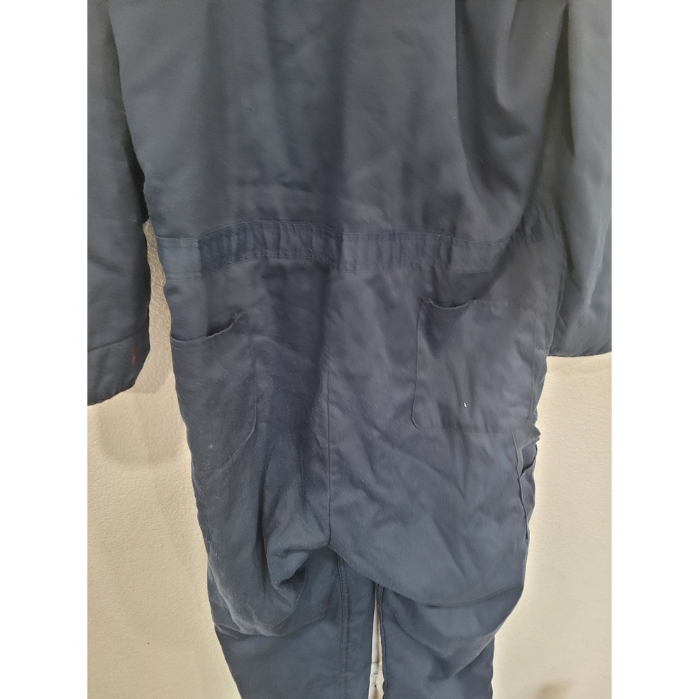 Vintage BIG BEN Blue‎ Coverall Workwear Insulated Quilted Lined Men's 46/48 #18 - Picture 7 of 12